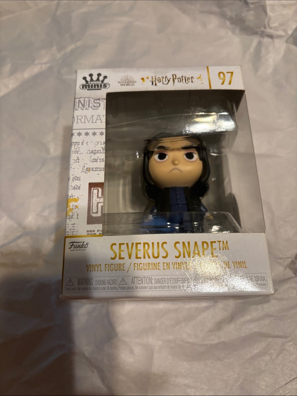 Funko Severus Snape Vinyl Figure - Black / Blue